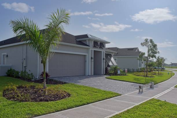 Permeable Paver Driveway in Castroville, TX